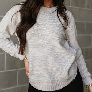 Zenana : Tiffany sweater- rust - small